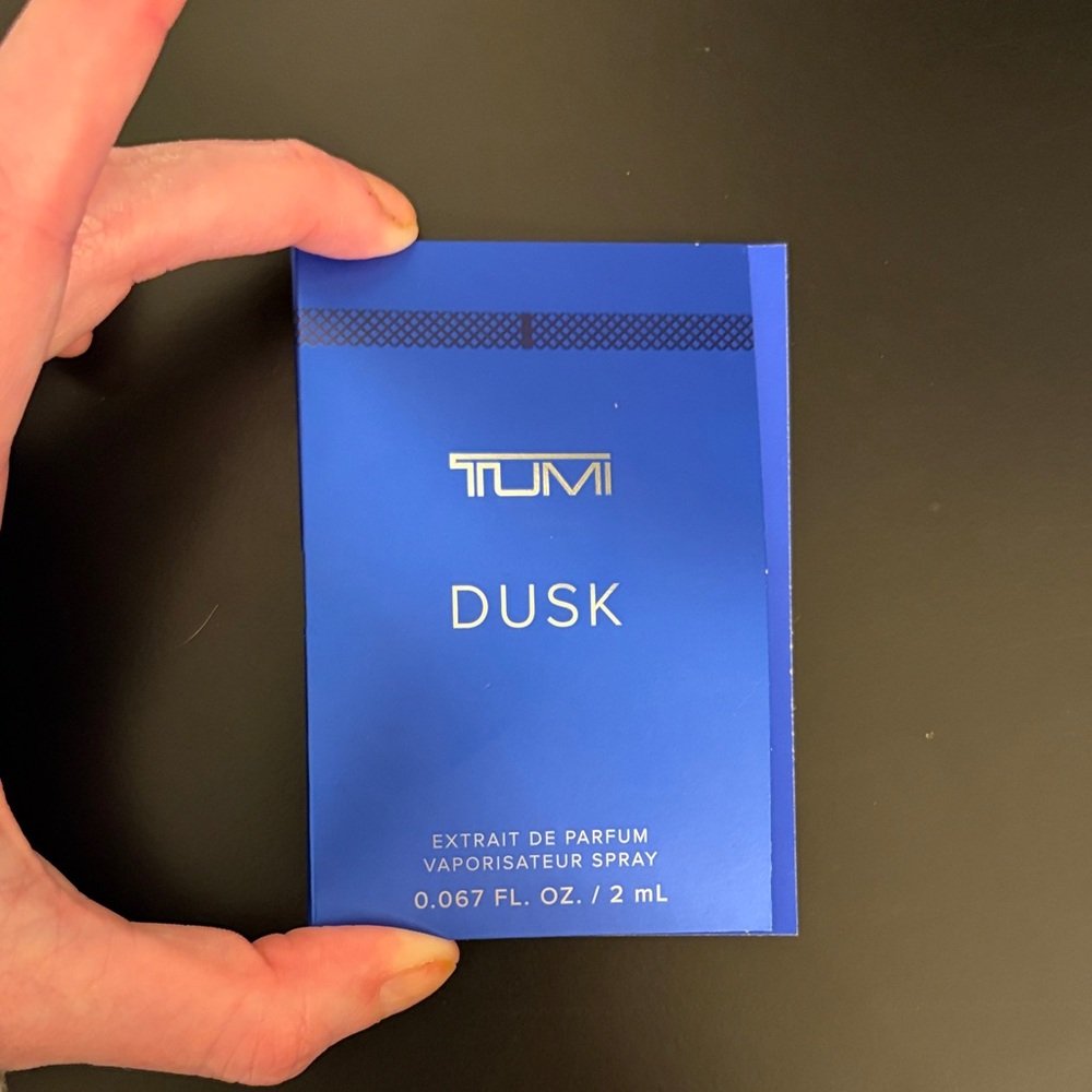 Tumi Dusk Fragrance in Elegant Blue Packaging